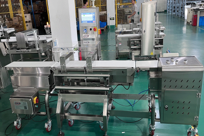 Máy Phát hiện tạp chất kim loại trong sản phẩm đóng gói bằng giấy bạc nhôm