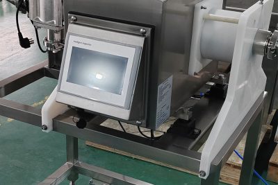 Máy dò kim loại chất lỏng và bột nhão