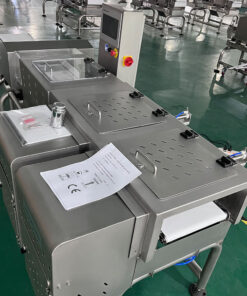 Máy kiểm tra trọng lượng phân loại trọng lượng trong thực phẩn, thuỷ sản