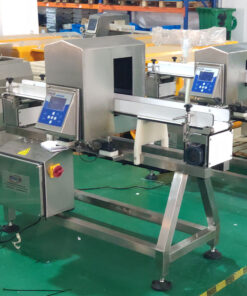 Máy dò kim loại băng tải cho sản phẩm đóng chai.lọ